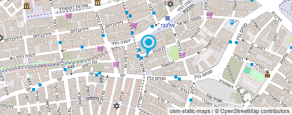 מפת הגעה אל חומוס מסבחה