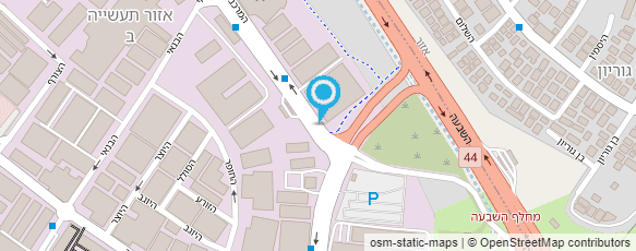 מפת הגעה אל גריל המרכבה- GRILL