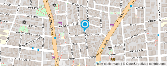 מפת הגעה אל בייק האוס פיצה