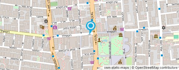 מפת הגעה אל רושטילד 33