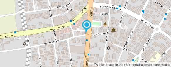 מפת הגעה אל פלאפל ירושלים