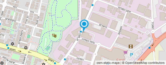 מפת הגעה אל השווארמה של צורי הגדול