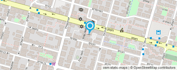 מפת הגעה אל Mondo - מונדו פיצה