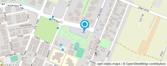 מפת הגעה אל פופולו פיצה - הוד השרון