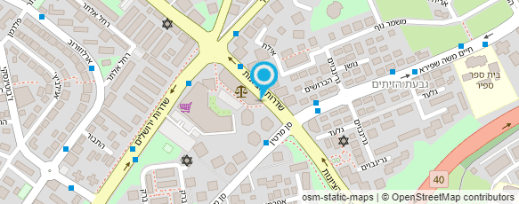 מפת הגעה אל בורקס השוק