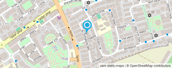 מפת הגעה אל מסעדת שווארמה