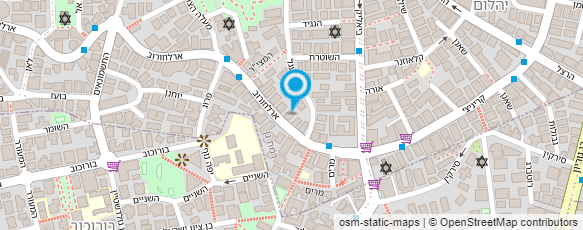מפת הגעה אל ג'יג'י - מספרת כלבים