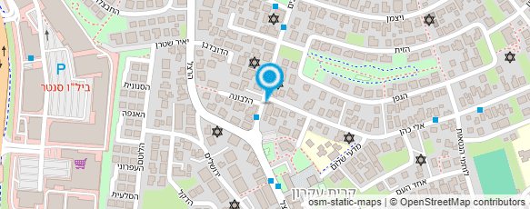 מפת הגעה אל O.Z - מסגרות ושיפוצים