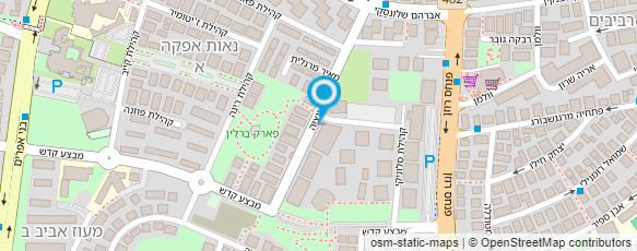 מפת הגעה אל גבריאל ברקאי פסיכיאטר