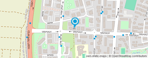 מפת הגעה אל חומוס רוזה