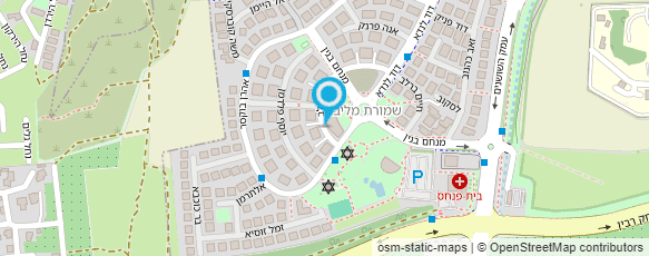 מפת הגעה אל נונו מימי נס ציונה