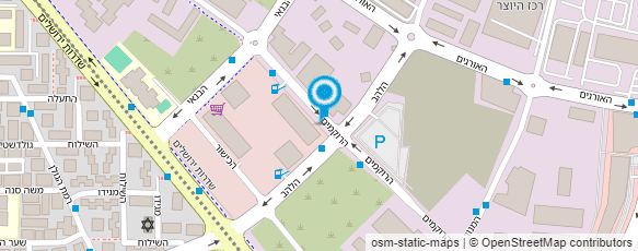 מפת הגעה אל פיצה סנטרל