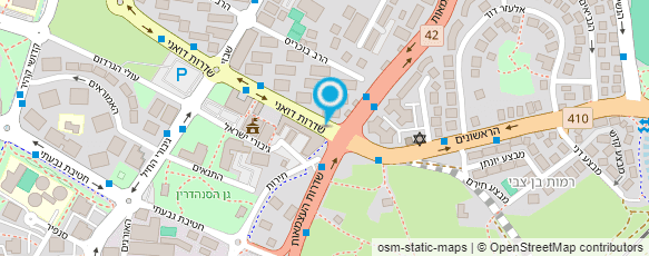 מפת הגעה אל הפיצה של דני