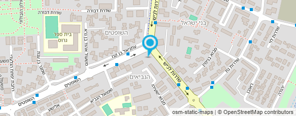 מפת הגעה אל פיצה רומא