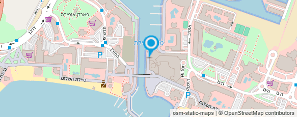 מפת הגעה אל פאפא ג'ונס אילת