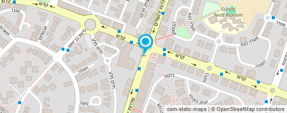 מפת הגעה אל דומינוס פיצה הכשר - אשקלון