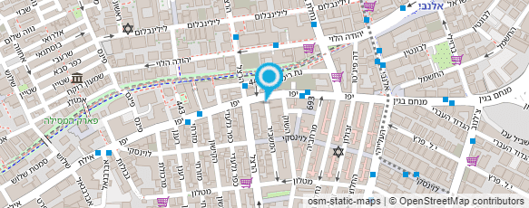 מפת הגעה אל אבן עזרא