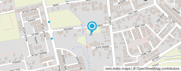 מפת הגעה אל מנעולן הוד השרון