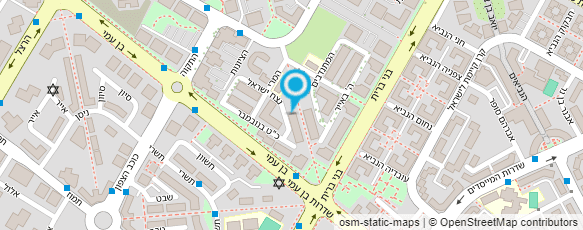 מפת הגעה אל אורי גליבסר שליחויות והובלות