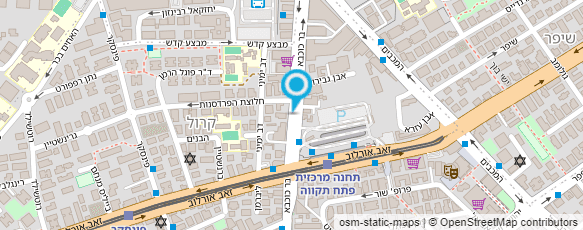 מפת הגעה אל קפה איכות  - high quality cafe