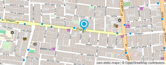 מפת הגעה אל קפה איכות - high quality cafe