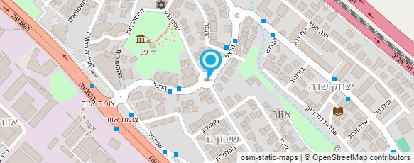 מפת הגעה אל בית מרקחת טריכומה