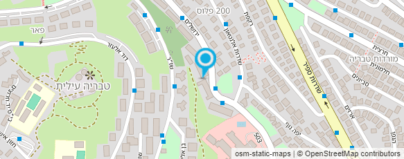 מפת הגעה אל פיצה טיים - Pizza Time טבריה