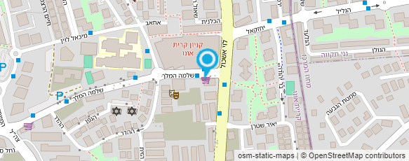 מפת הגעה אל מוניות קניון קרית אונו