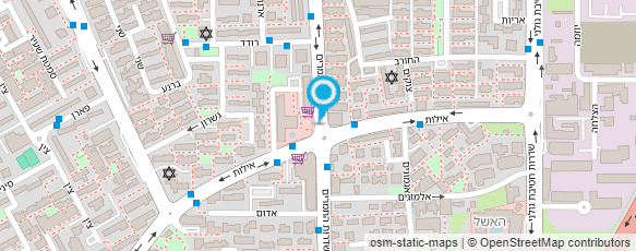 מפת הגעה אל פיצה שמש