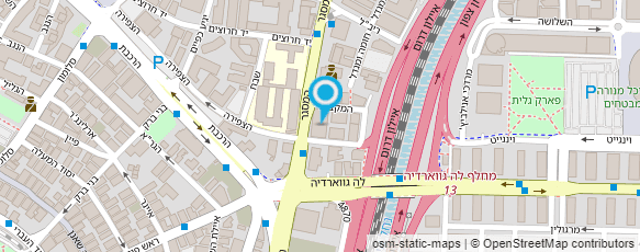 מפת הגעה אל פיצה לואיזה