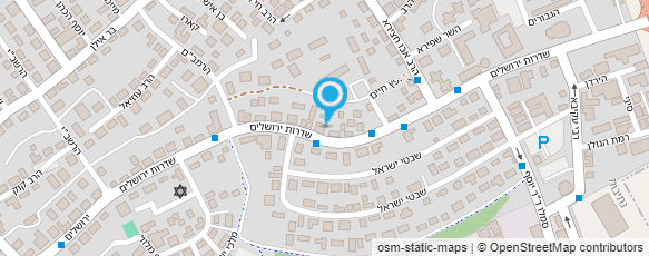 מפת הגעה אל תכשיטי מיכאל מזל וברכה