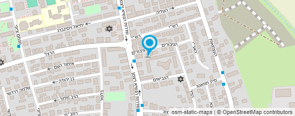 מפת הגעה אל א. כהן  - קבלן עבודות גמר