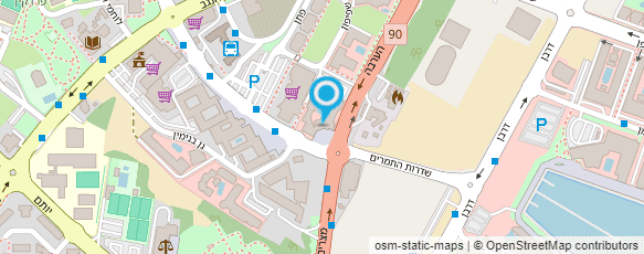 מפת הגעה אל ג'וי מובייל קניון השלום אילת