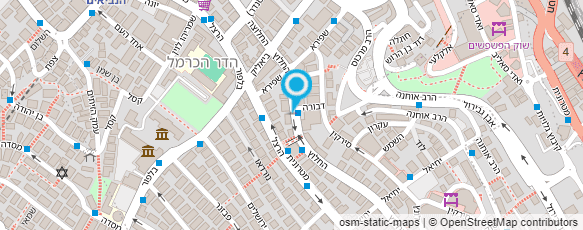 מפת הגעה אל פאני פיצה