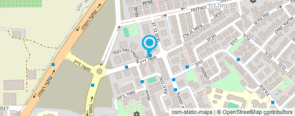 מפת הגעה אל בא לי פיצה