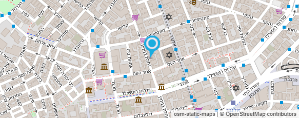 מפת הגעה אל פיצה הר סיני