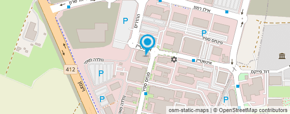 מפת הגעה אל המשכן