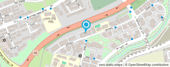 מפת הגעה אל ציץ שווארמה גריל בר