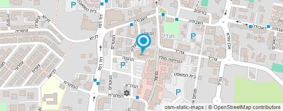 מפת הגעה אל עו"ד וגישור - קרינה אלכסנדרובסקי