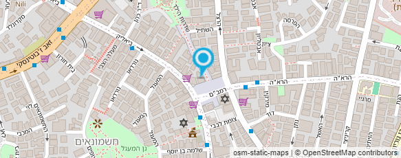 מפת הגעה אל סביח פלאפל בכיכר