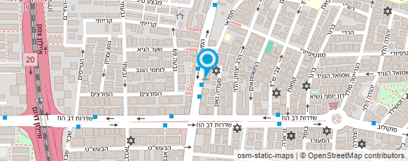 מפת הגעה אל מכבסה קלין אקספרס