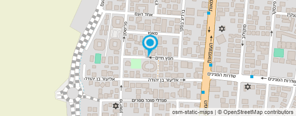 מפת הגעה אל המטבח של אביאור