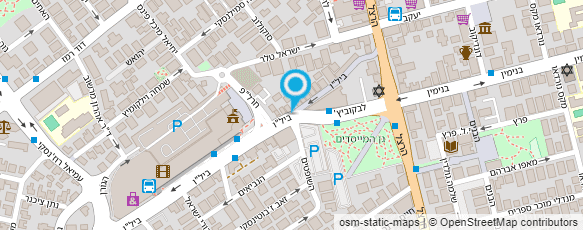 מפת הגעה אל פיצה צ'יז