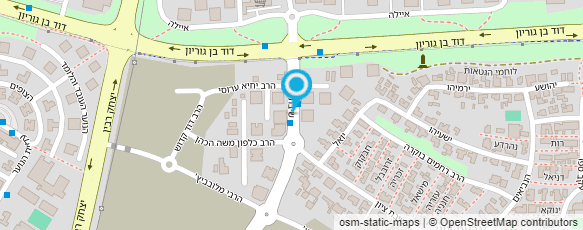 מפת הגעה אל פיצה בכיכר