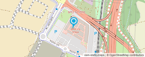 מפת הגעה אל קמפאי סטריט ווק אשדוד