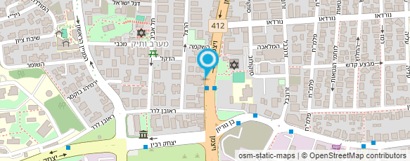 מפת הגעה אל מוניות המושבה מפת הגעה אל מוניות המושבה