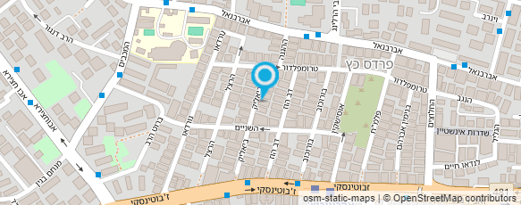 מפת הגעה אל פקטורי קלין - ניקוי ריפודים ספות ושטיחים