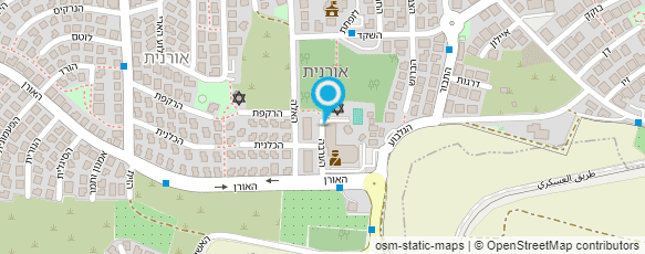 מפת הגעה אל מסעדת ג'ופי