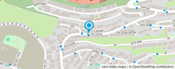 מפת הגעה אל שימי גיזום וכריתת עצים