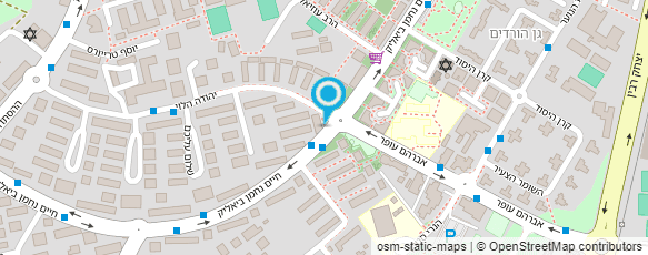 מפת הגעה אל פיצה שמש אשקלון ביאליק